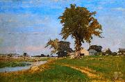 George Inness Old Elm at Medfield oil